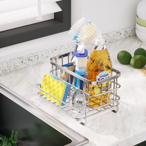 HapiRm Kitchen Sink Organizer, SUS304 Stainless Steel Rustproof - Image 6