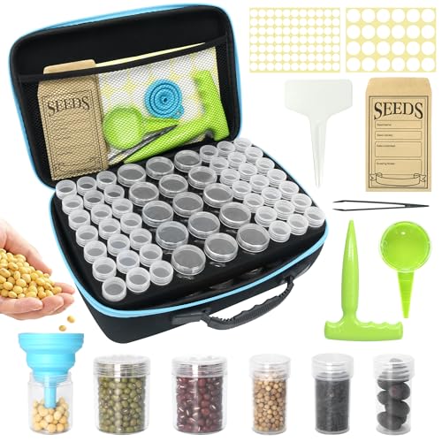 Seed Storage Organizer, 114 Slots Seed Storage Box with 20 - Image 2