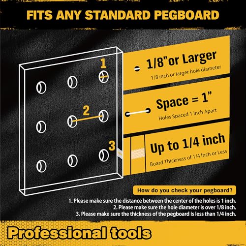 Pegboard Bins Organizer Set 24-Pack - Durable Storage Tray - Image 6