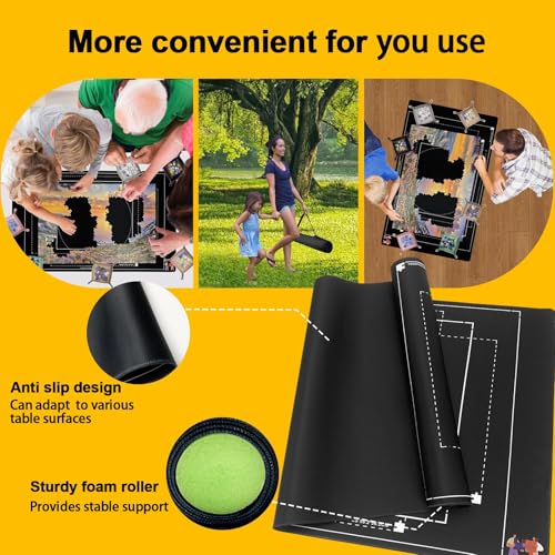 Napzy Jigsaw Puzzle Mat Roll Up Set 1500 Rubber Base Board - Image 3