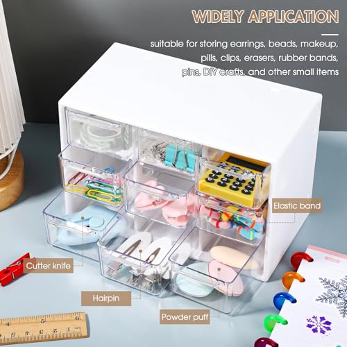 Amyhill 6 Pcs Mini Drawer Organizer Small Organizer with 9 - Image 6