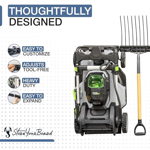 StoreYourBoard Modular Garage Tool Organizer, 64 in, Holds 600 lb - Image 3