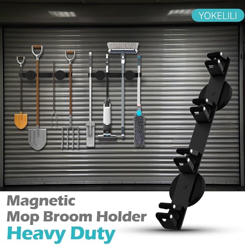 Magnetic Mop Broom Holder, Strong Non Slip Magnetic Broom Mop - Image 7
