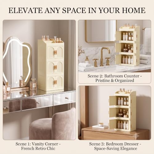 Foldable Makeup Organizer Storage Box - Image 7