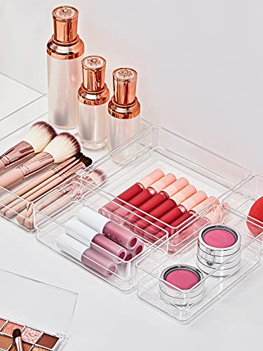 SMARTAKE 13 PCS Drawer Organizer 5-Size Desk Makeup | All Products - Image 4