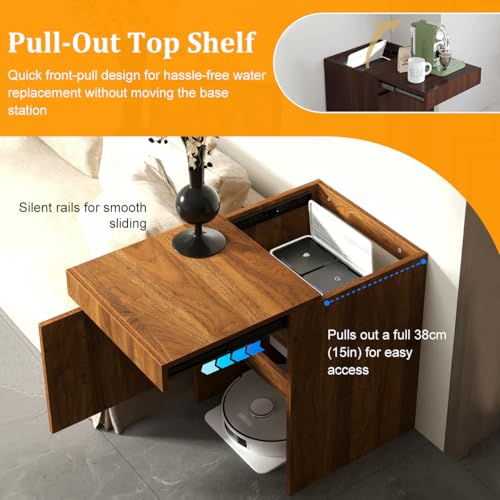 Robot Vacuum Stand Hidden Cabinet, Storage Cabinet | Home Organization - Image 4
