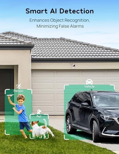 winees Security Cameras Outdoor, Wired 2K Wi-Fi Cameras for Home - Image 4
