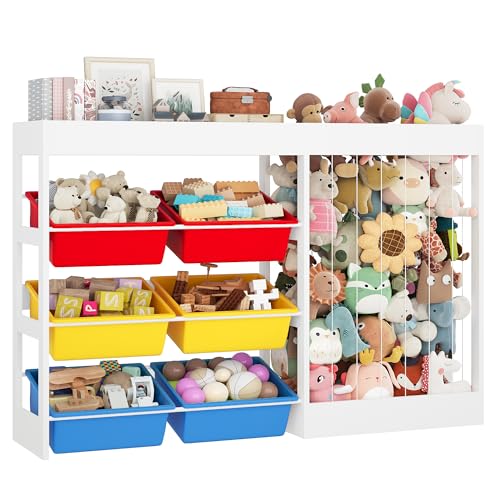 50.6"W x 39.4"H Toy Storage Organizer with 153L Stuffed Animal - Image 2