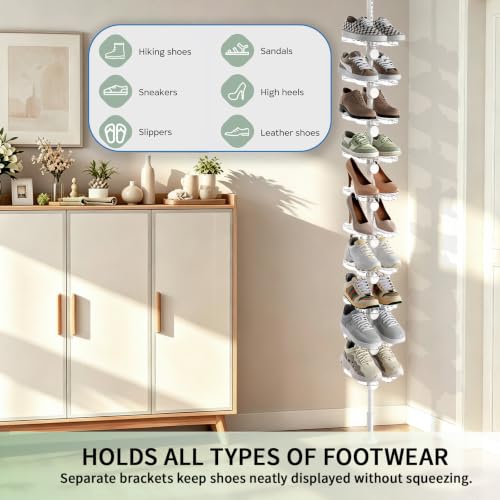 Shoe Organizers – 10-Tier Free Standing Shoe Racks - Image 7