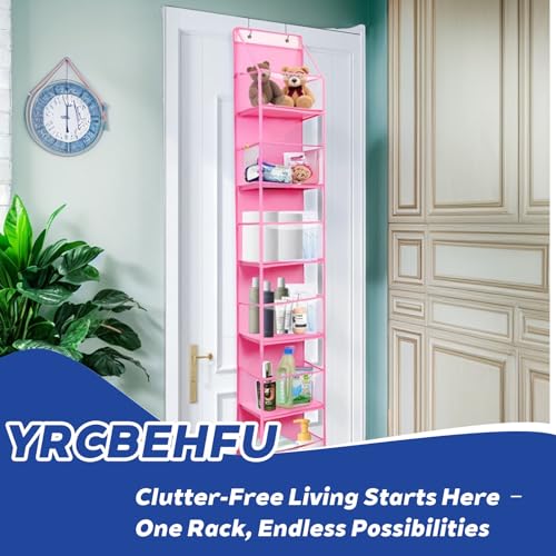 6-Tier Over The Door Hanging Organizer - Multi-Purpose Closet - Image 4