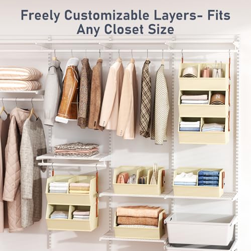 Hanging Closet Organizer Extra Large, Clothes Hanging - Image 4