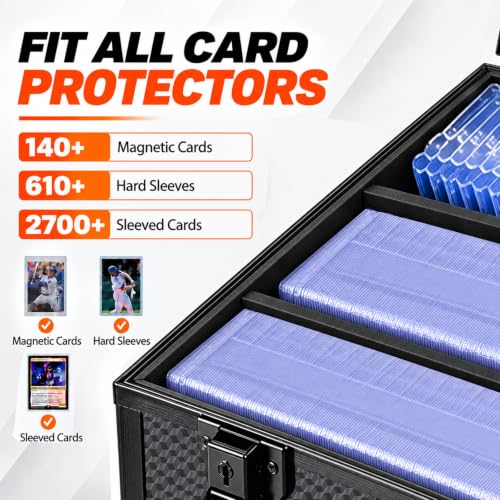 Top Loader Storage Box, 610+ Card Case for Trading | Home Organization - Image 5