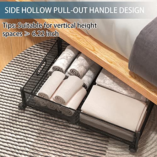 Under Bed Storage Containers, Shoe Storage With Wheels - Image 7