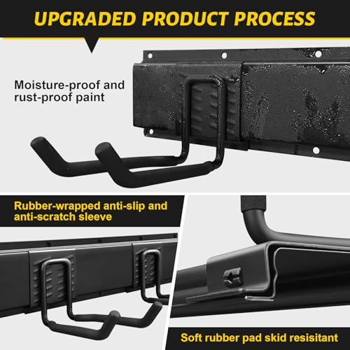 Garage Tool Organizer Wall Mount, 48 Inches Garden Garage Storage - Image 5