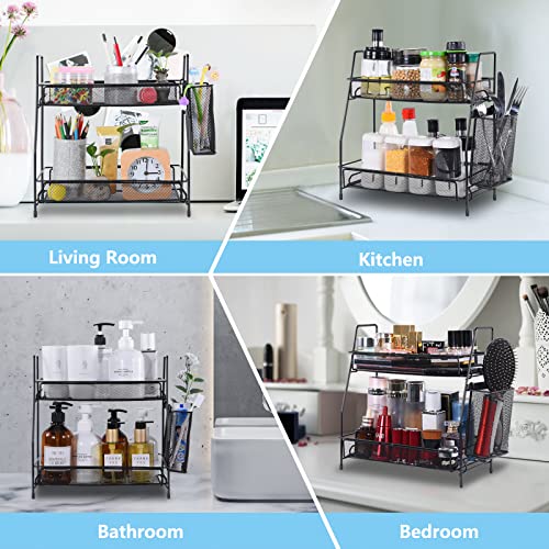 LEMIKKLE 2-Tier Bathroom Countertop Organizer,Skincare - Image 7