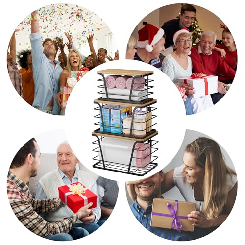 TIDIIABODE 3 Pack Stackable Pantry Organizer, Trash | All Products - Image 7