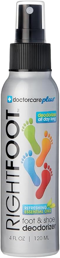 Shoe Deodorizer Foot Spray, RightFoot Odor Eliminator, 4 Fl Oz