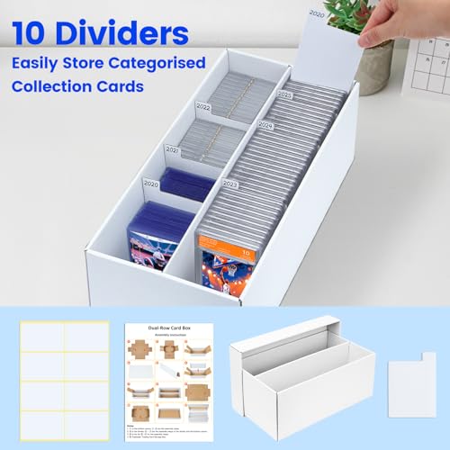 Pulchra 6 Pack Trading Graded Card Storage Box - 2 Rows - Image 6