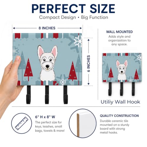 Caroline's Treasures BB1722TH68 Winter Holiday Westie - Image 3