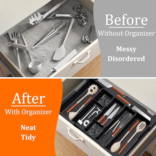 Spaclear Large Kitchen Utensil Drawer Organizer Expa | All Products - Image 5