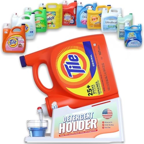 Liquid Laundry Detergent Holder Stand with Drip Tray - 1 - Image 2