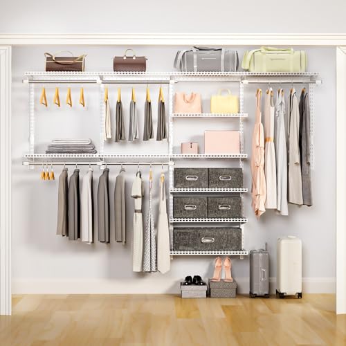 Sturdy Closet Organizer System: 8.7 Ft. Custom Metal Wire - Image 2