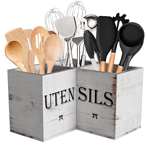 Suli Extra Large Utensil Holder Countertop for Kitchen - Image 2