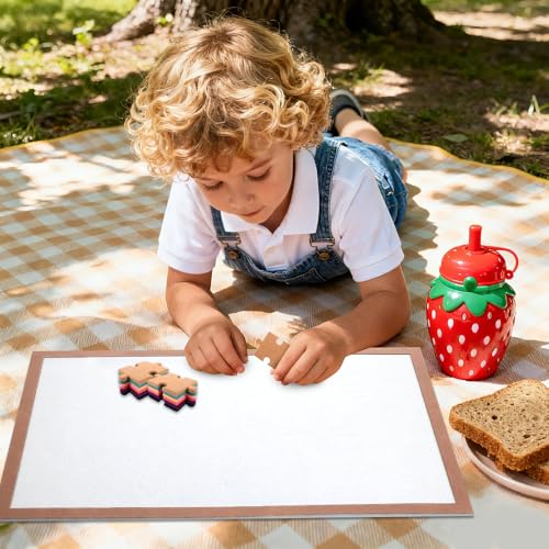 VOSAREA Foldable Puzzle Holder Frame Blank Jigsaw Board Jigsaw - Image 3