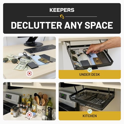 KEEPERS - Under Desk Drawer Slide Out – Metal Under Desk - Image 4