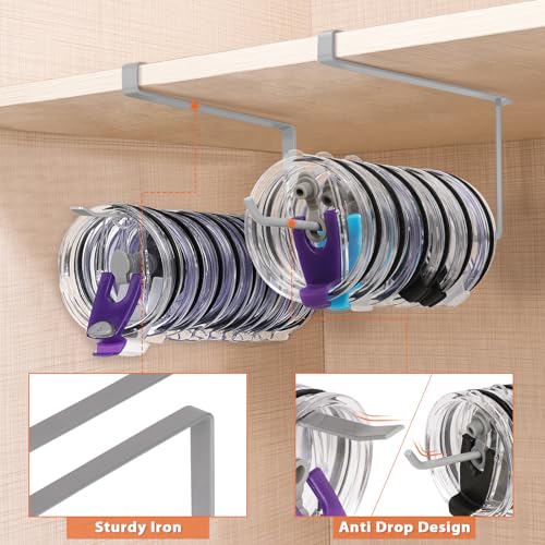 2 Pack Tumbler Lid Organizer, Versatile Storage Hold | All Products - Image 5