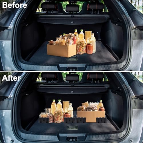 Multipurpose Cargo Organizer Blocks Car Trunk Storage - Image 6
