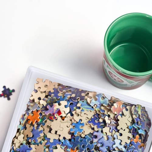 Yaomiao 12 Pcs Puzzle Sorting Trays 8 x 8 Inches Puzzle - Image 7