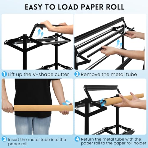 Large Paper Roll Dispenser Holder, Butcher Paper Roll Rack - Image 7