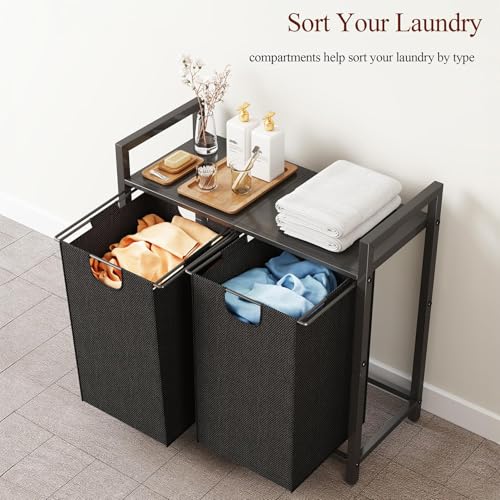 Kitstorack Laundry Basket Organizer, Laundry Hamper - Image 7
