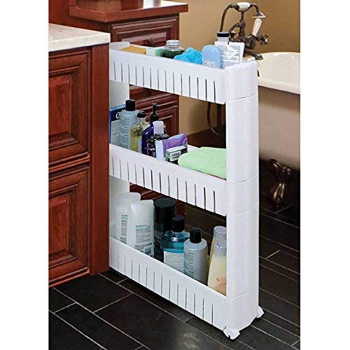 Slim Storage Food Cleaning Supplies Pantry Cabinet Organizer - Image 1