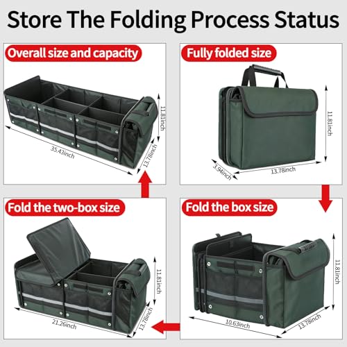 Car Trunk Organizer with Removable Cooler Bag | Home Organization - Image 3