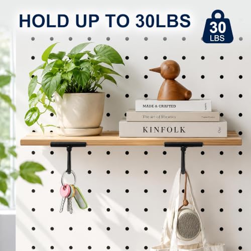 50 Pcs 8 Inch Pegboard Hooks with Label Holder for 1/4 Inch Peg - Image 6