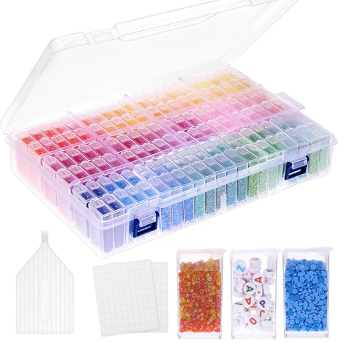 SGHUO Diamond Painting Storage Container 120 Slots Bead - Image 2