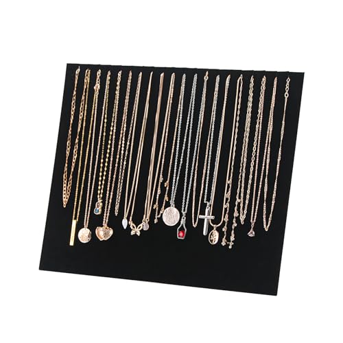 20 Slots Big Necklace Display Board for Selling, Velvet - Image 2