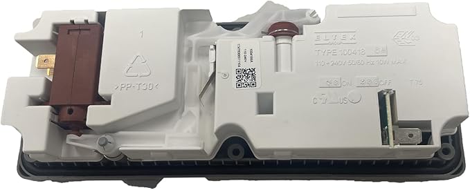 DD59-01001A Dishwasher Detergent & Rinse Aid Dispenser Assembly Fit for GE Dishwasher WD12X23625 Sam DW80F600UTB/UTS/UTW, DW80F800UWS, DW80J3020UB/US/UW, DW7933LRASR