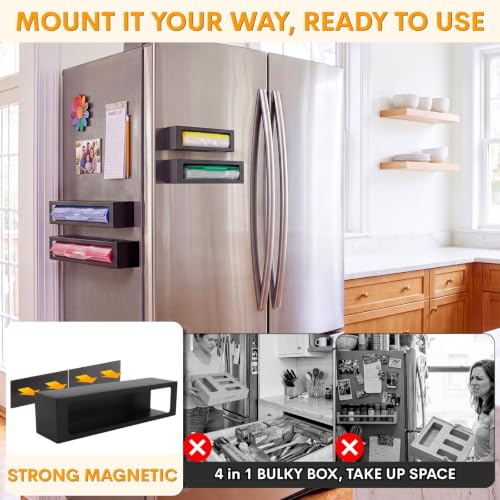 Ofiray-home Magnetic Food Storage Bag Organizer for | All Products - Image 3