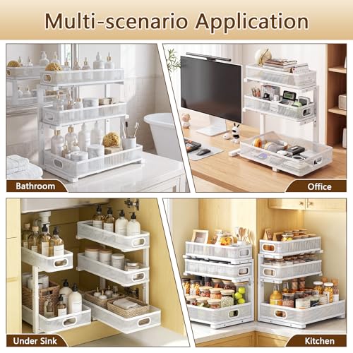 Under Sink Organizer, 3-tier Under Sink Storage Organizer - Image 5
