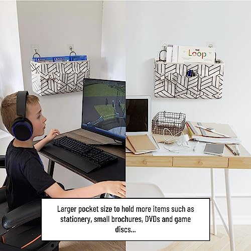 2pcs Large Wall Hanging Storage Bag, Door Closet Lin | All Products - Image 5