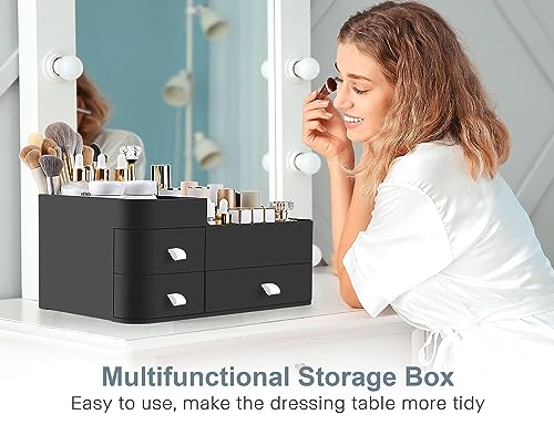 Cologne Perfume Organizer With Drawers,Large Perfumes Vanity - Image 3