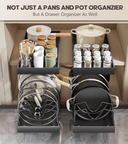 Lozovin Pull Out Pots and Pans Organizer Under Cabin | All Products - Image 6