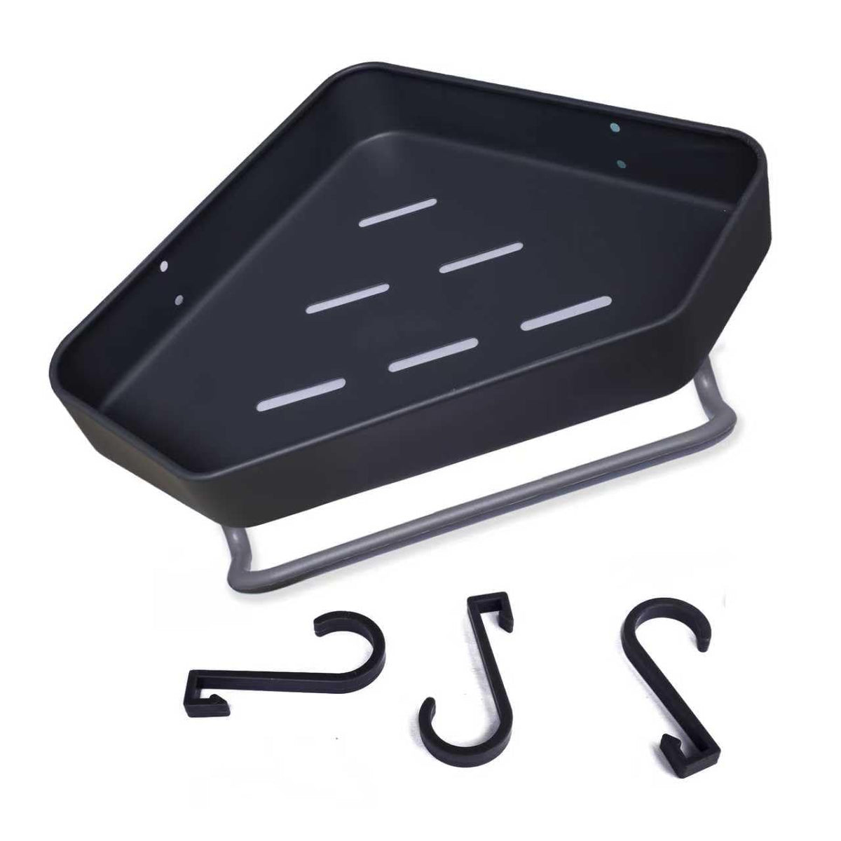 Corner Shower Caddy Hanging, Shower Organizer Corner Rack - Image 1