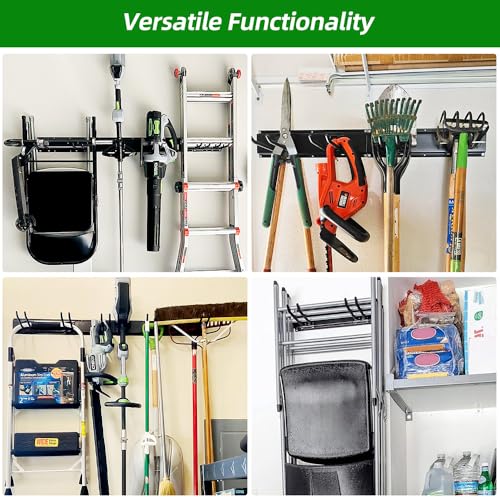 PIYILO Garage Wall Organizer, 48 inches Adjustable Garden Tool - Image 5