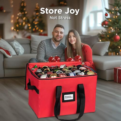 HOLDN’ STORAGE Christmas Ornament Storage Container,Box - Image 5
