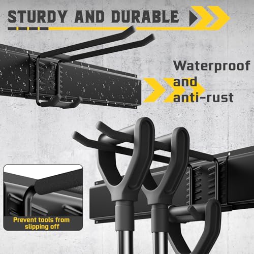 64" Garage Wall Tool Organizer, 900 Lbs Heavy Duty Steel - Image 5