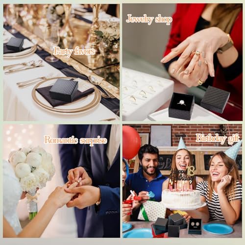 48Pcs Jewelry Gift Box Set -2 x 2x 1.2 Inch Ring Boxes - Image 5